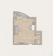 Spatiu birouri Mihalache -Turda in imobil mixt, 33 mp, centr 