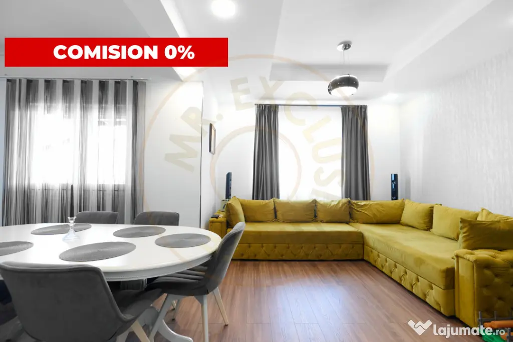 Eremia - Apartament 3 camere + studio | Scara interioara!