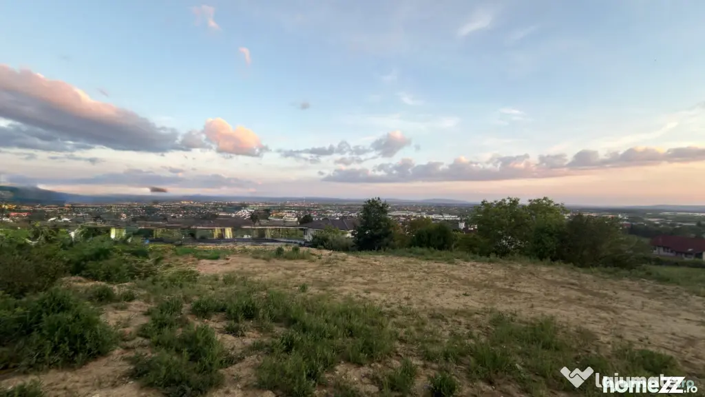 Teren de vânzare, 850 mp, priveliște panoramică, zona Val - Baia Mare (Maramures)
