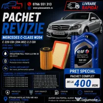 Revizie premium pentru Mercedes C-klasse W204!