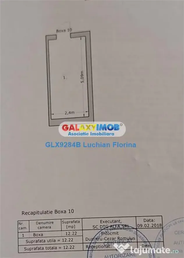 Comision 0% I 2 camere, boxa, loc de parcare I Metalurgiei