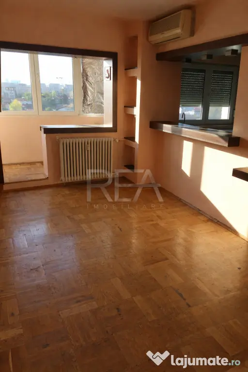 2 camere Muncii, inst. schimb., an 1988, metrou, 54 mp