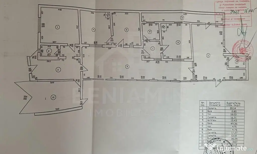 Casa P+M Ciuperca 615mp teren piscina deschidere 20ml dis...