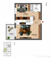 Apartament 2 Camere Greenfield Residence – Teilor - Par... 