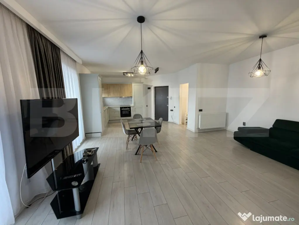 Apartament 2 camere, 55 mp, parcare subterana, zona Cetatii