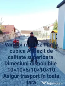 Piatra cubică andezit