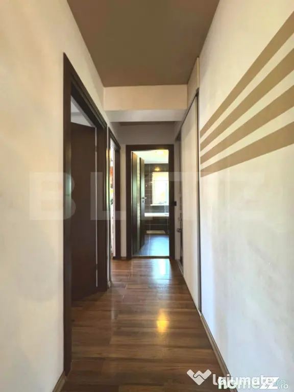 Apartament 3 camere, 77 mp, 2 băi, etaj 1, parcare, Sub Cet - Floresti (Cluj)
