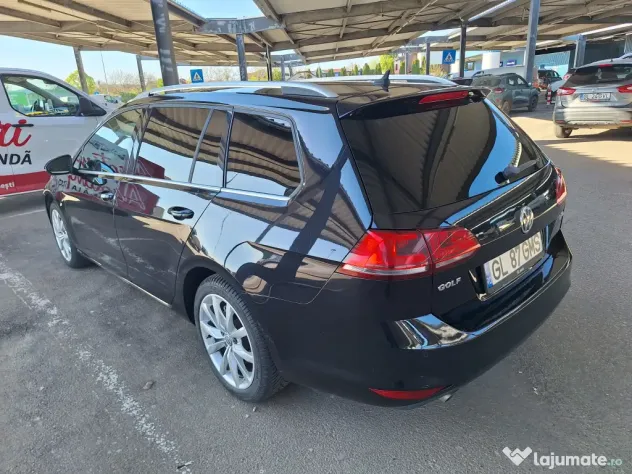 Volkswagen Golf 7, an 2015, motor 1.6 TDI 110 CP, euro 6, fara Adblue.