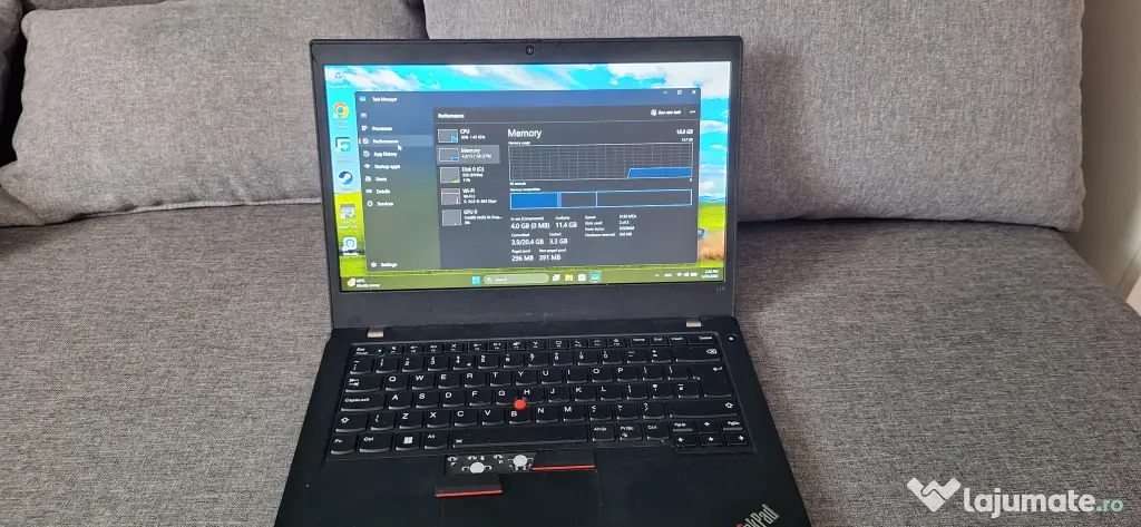 Vând Laptop Lenovo L14 i5-1135G7 256Gb 16gb