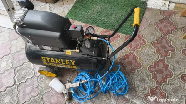 Vând compresor Stanley cu butelie 50l