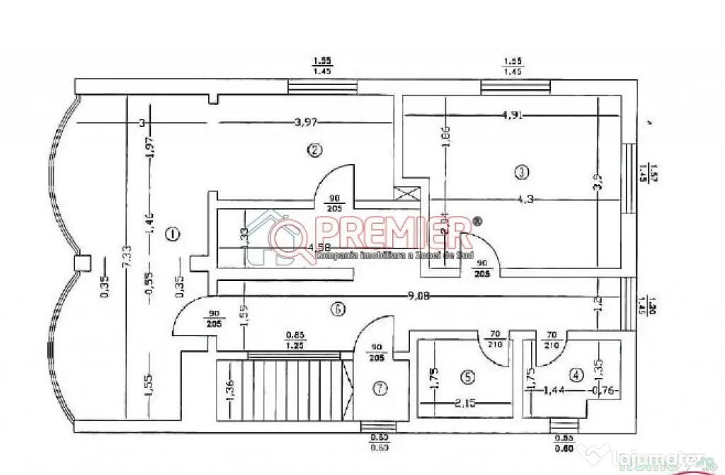 BRANCOVEANU - Budimex - 2 Cladiri 1000 mp