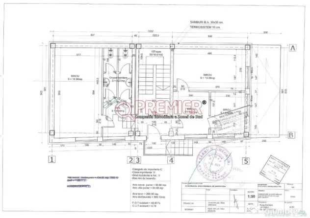 BRANCOVEANU - Budimex - 2 Cladiri 1000 mp