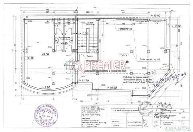 BRANCOVEANU - Budimex - 2 Cladiri 1000 mp