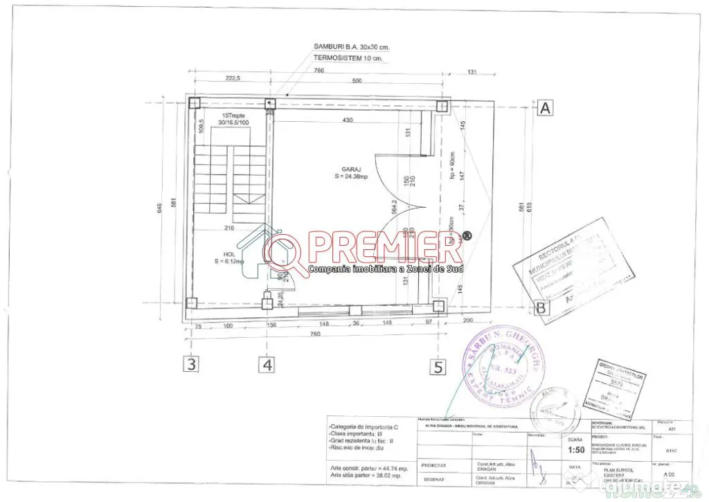 BRANCOVEANU - Budimex - 2 Cladiri 1000 mp