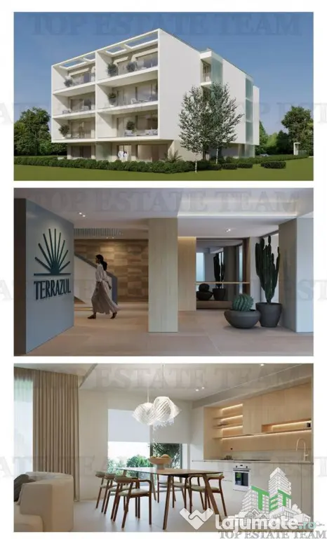 Apartament Premium cu 3 camere cu terase | Vedere directa la