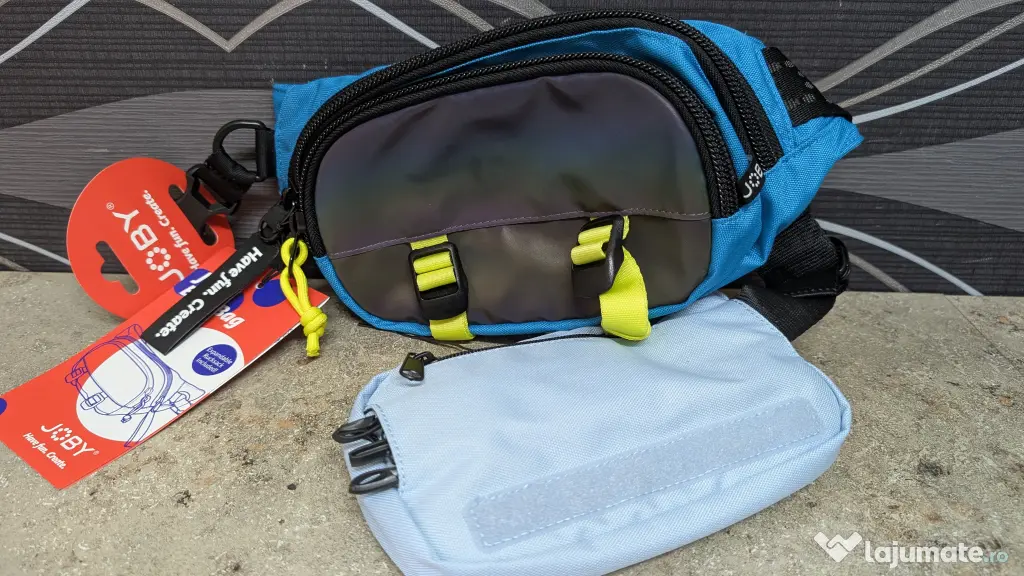 Borsetă Joby Bum Bag 2-in-1 cu Rucsac Extensibil – NOUĂ cu etichetă
