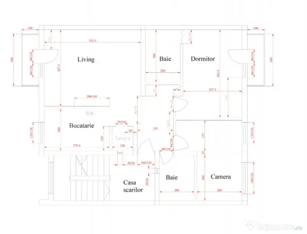 Apartament 3 camere, 90mp, pet-friendly,parcare, zona: Frunz