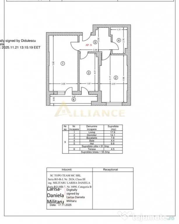 { Apartament 2 camere decomandat - Popesti Leordeni }