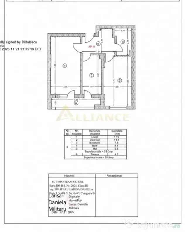 { Apartament 2 camere decomandat - Popesti Leordeni }