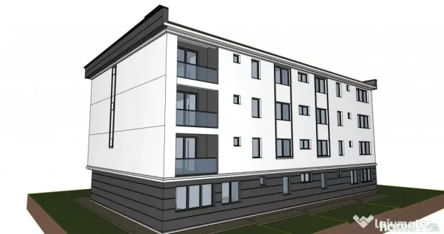 Bloc nou!!!Apartament cu 2 camere, total decomandat, 56mp, - Letcani (Iasi)