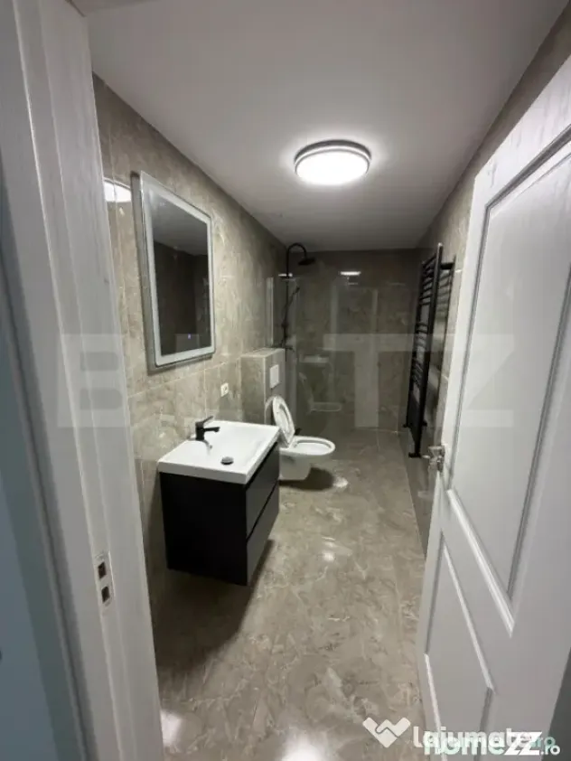 Apartament 2 camere, 55 mp, loc de parcare, zona Natanael