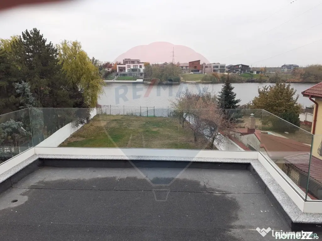 Vila D+P+E+M, 8 camere, 520 mp, pe malul Lacului Mogosoaia