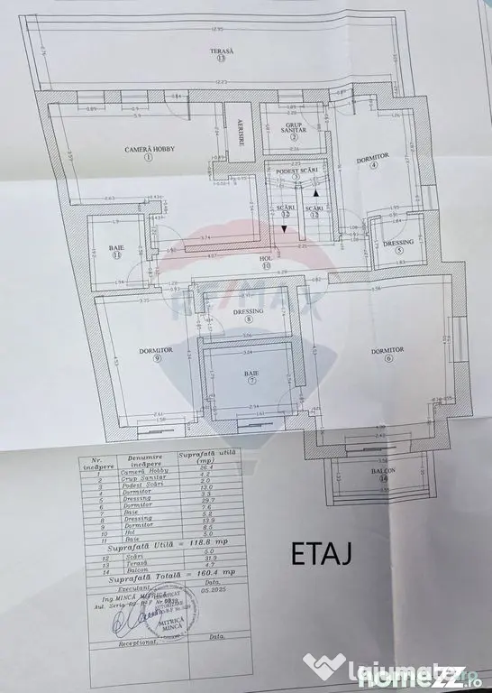 Vila D+P+E+M, 8 camere, 520 mp, pe malul Lacului Mogosoaia