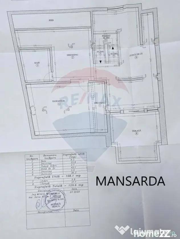 Vila D+P+E+M, 8 camere, 520 mp, pe malul Lacului Mogosoaia