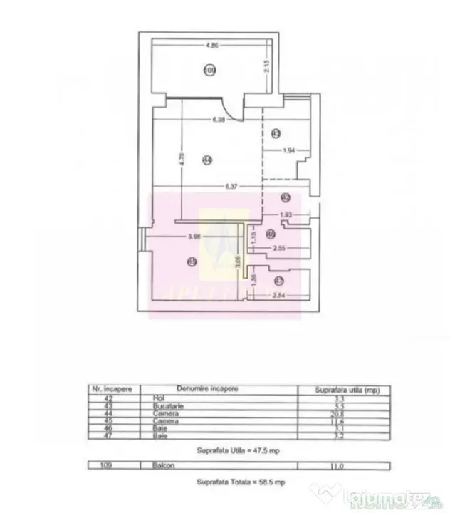 Apartament de Top în Vogh Olimp - Olimp (Constanta)