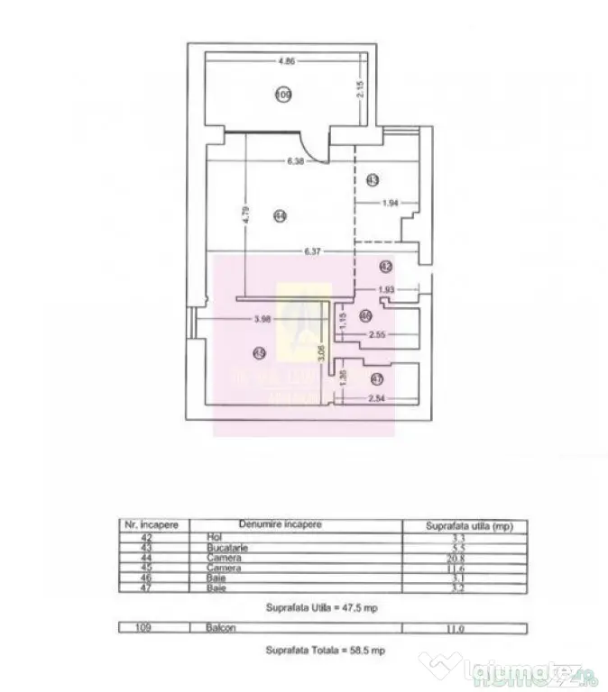 Apartament de Top în Vogh Olimp