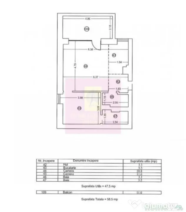 Apartament de Top în Vogh Olimp