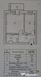 Garsoneria | Complexul Rezidențial Exigent Faza 5 | etaj 9