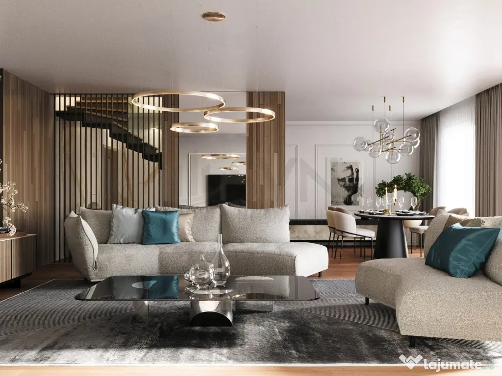Barbu Vacarescu - Apartament cu 2 camere cu vedere spre lac