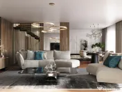 Barbu Vacarescu - Apartament cu 2 camere cu vedere spre lac
