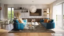 Barbu Vacarescu - Apartament cu 2 camere cu vedere spre lac