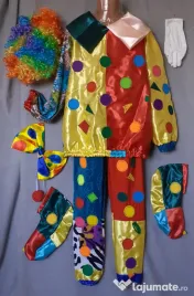 Costum Clovn pentru copii 6-7-8 9-10-11-12-13 ani 225 lei