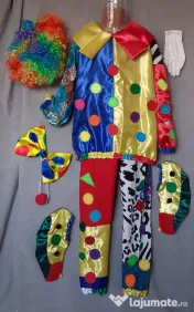 Costum Clovn pentru copii 6-7-8 9-10-11-12-13 ani 225 lei