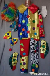 Costum Clovn pentru copii 6-7-8 9-10-11-12-13 ani 225 lei