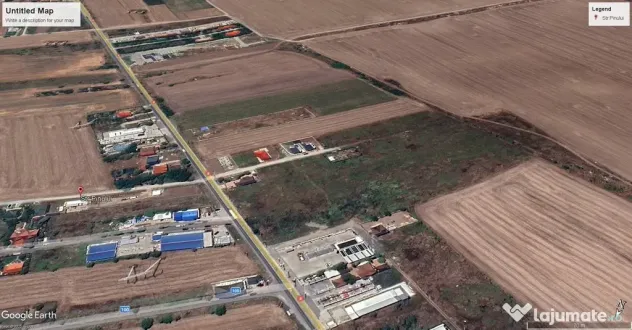 Teren de vanzare Frumusani – Orasti. 150 metri de la DN...