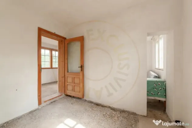 Casa +teren 1093 mp Domnesti-Arges cu o panorama superba!
