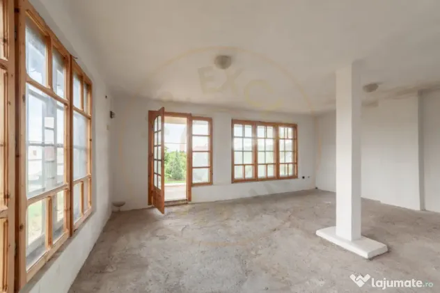 Casa +teren 1093 mp Domnesti-Arges cu o panorama superba!