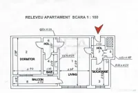 2 camere, 8/8, anvelopat-Drumul Taberei