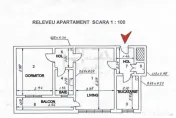 2 camere, 8/8, anvelopat-Drumul Taberei