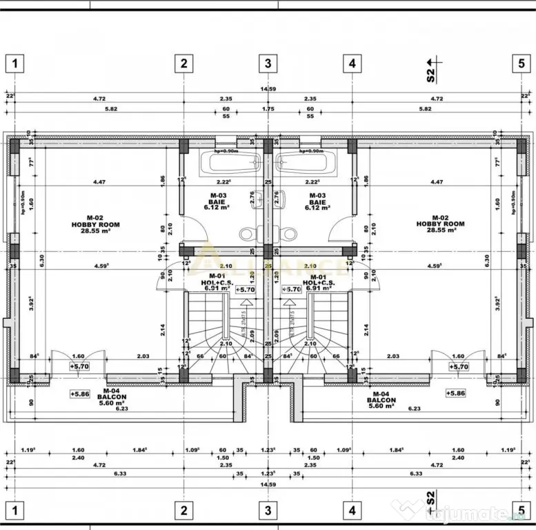Casa Tip Duplex P 1 M - Gata de mutare - Grand Arena Sector
