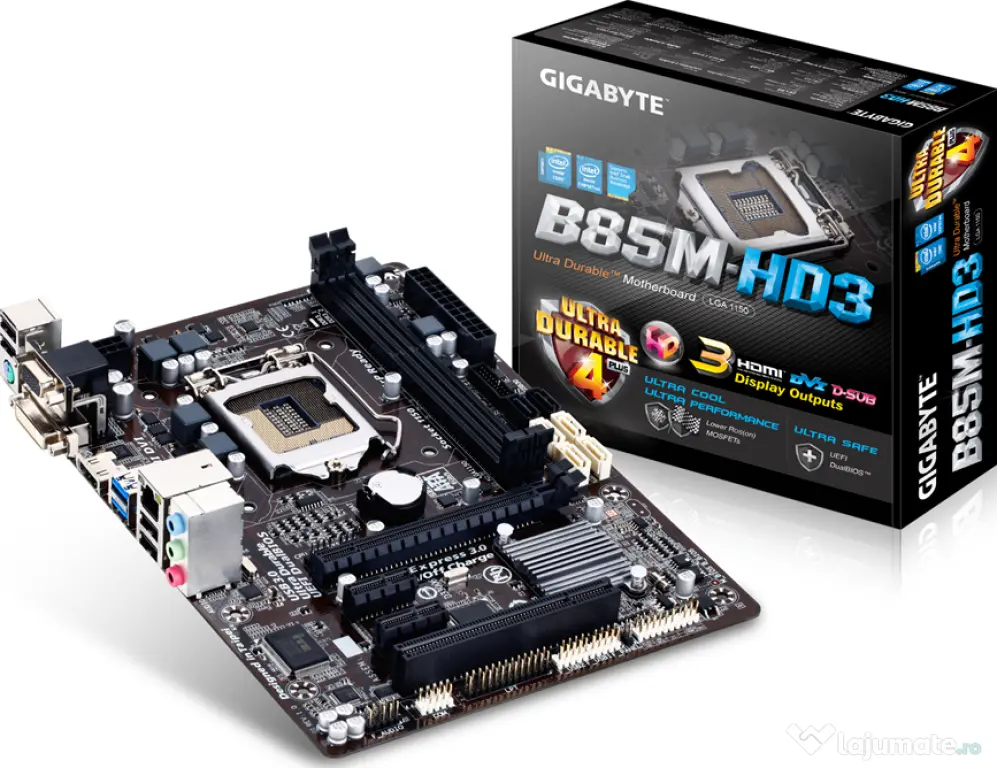 Unitate PC i7 4770 16GB DDR3 1600MHz XFX RX 580 8GB SSD Crucial MX500 500GB