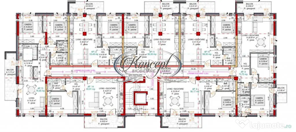 Apartament spatios in proiect premium, cartier Terra Gardens