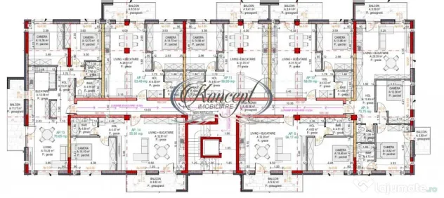 Apartament spatios in proiect premium, cartier Terra Gardens