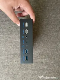 Front Panel Desktop 5.25" – 2x USB 3.0, 2x USB 2.0, USB-C, Audio HD