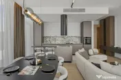 4 camere mobilat complet în One Floreasca Towers