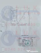 ID 1385 Garsonieră confort 1 de vânzare – Strada Eternității